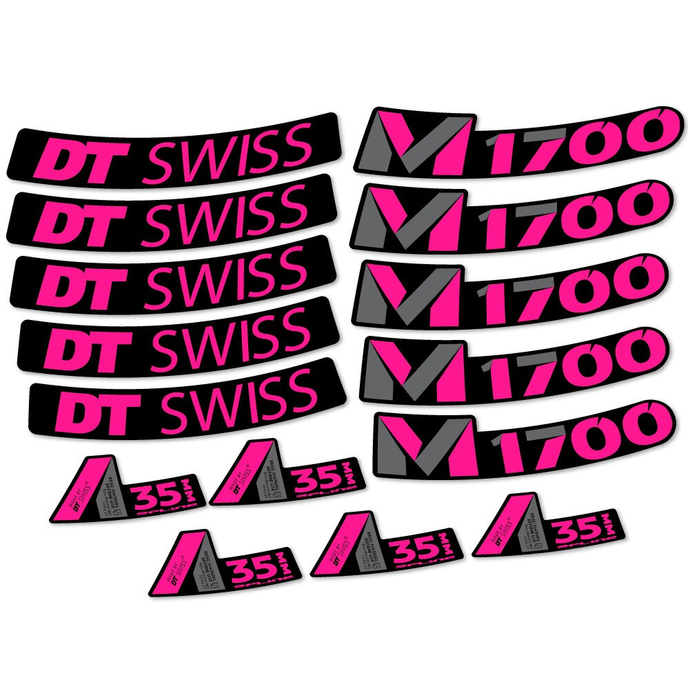 DT Swiss M1700 Pegatinas en vinilo adhesivo Llanta MTB (20)