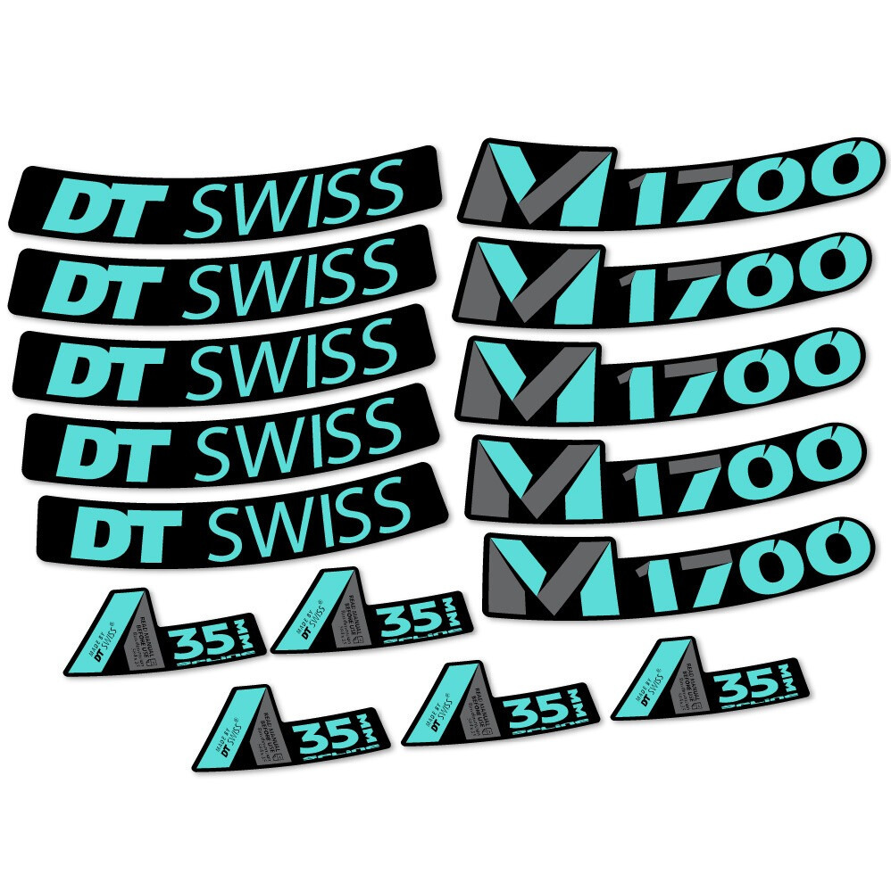 DT Swiss M1700 Pegatinas en vinilo adhesivo Llanta MTB (22)