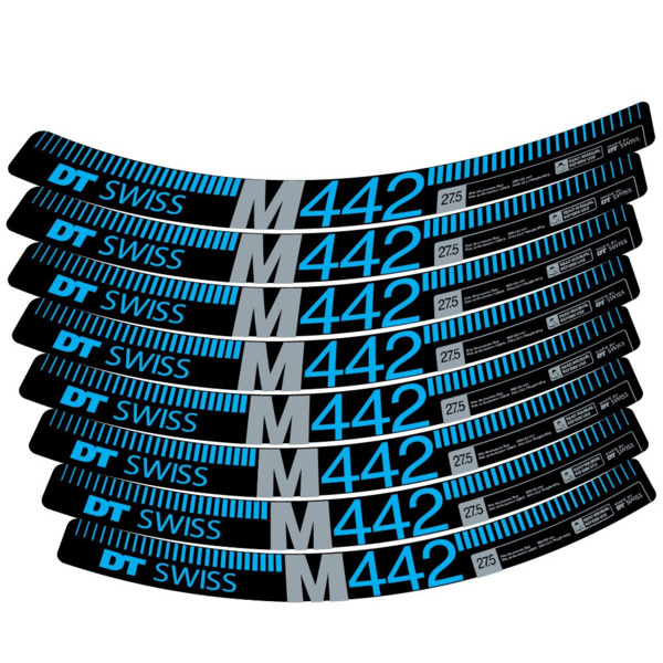 DT Swiss M442 Pegatinas en vinilo adhesivo Llanta MTB (4)