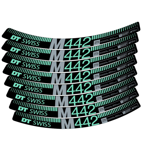 DT Swiss M442 Pegatinas en vinilo adhesivo Llanta MTB (9)