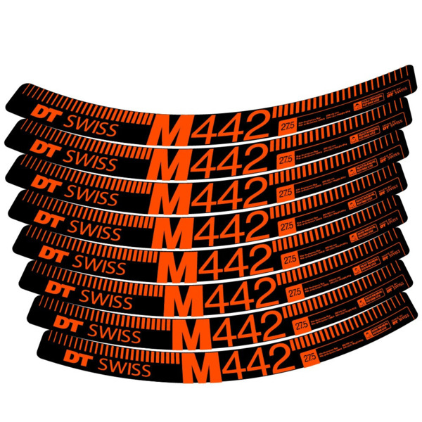 DT Swiss M442 Pegatinas en vinilo adhesivo Llanta MTB (10)