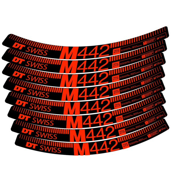 DT Swiss M442 Pegatinas en vinilo adhesivo Llanta MTB (18)
