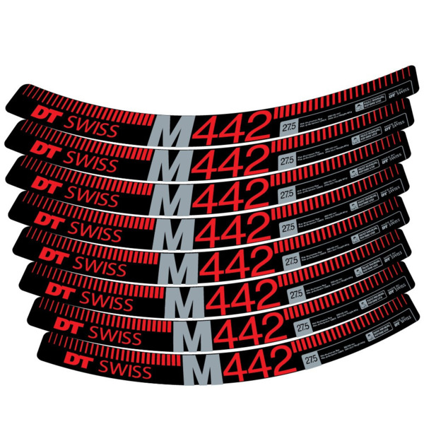 DT Swiss M442 Pegatinas en vinilo adhesivo Llanta MTB (19)