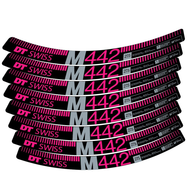 DT Swiss M442 Pegatinas en vinilo adhesivo Llanta MTB (21)