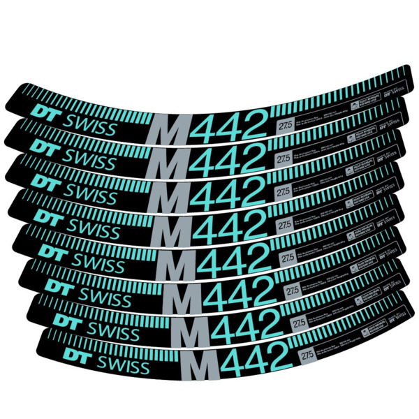 DT Swiss M442 Pegatinas en vinilo adhesivo Llanta MTB (22)
