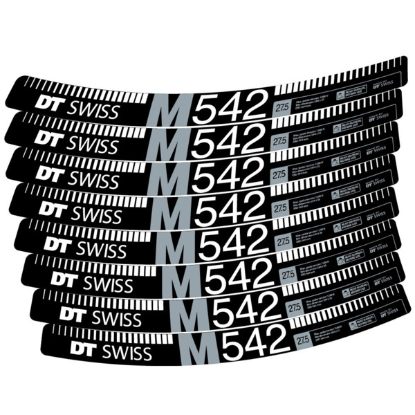 DT Swiss M542 Pegatinas en vinilo adhesivo Llanta MTB (1)