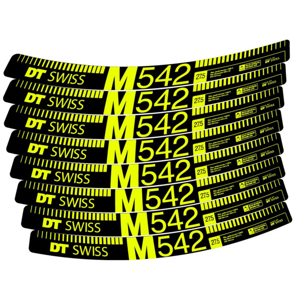 DT Swiss M542 Pegatinas en vinilo adhesivo Llanta MTB (2)