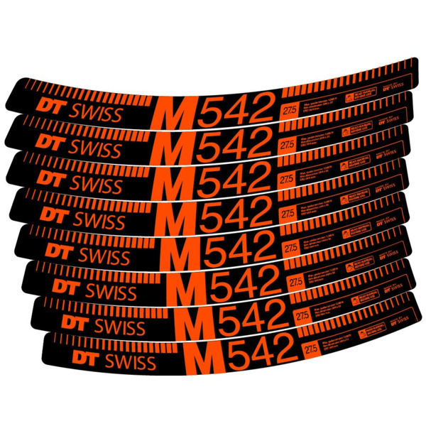 DT Swiss M542 Pegatinas en vinilo adhesivo Llanta MTB (10)