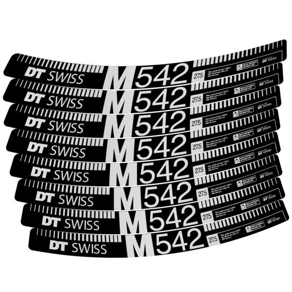 DT Swiss M542 Pegatinas en vinilo adhesivo Llanta MTB (15)