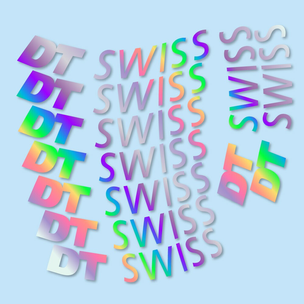 DT Swiss Pegatinas en vinilo adhesivo Llanta Carretera (8)