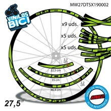 DT Swiss Spline X1900 27,5 vinilos