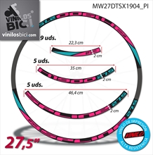 DT Swiss Spline X1900 27,5 vinilos