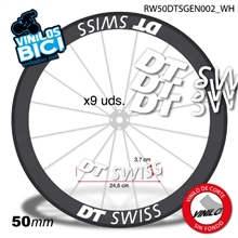 DT Swiss vinilos llanta 50mm