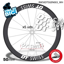DT Swiss vinilos llanta 50mm