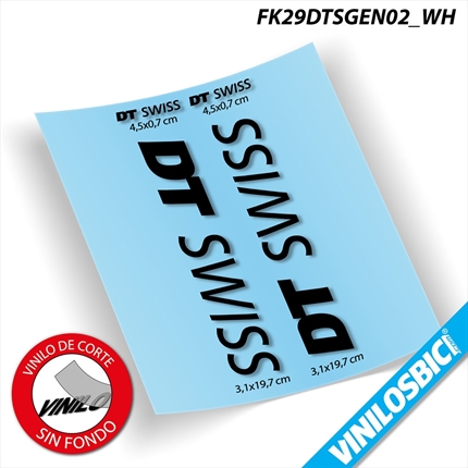 DT Swiss pegatinas en vinilo adhesivo calcas stickers decals fork horquilla