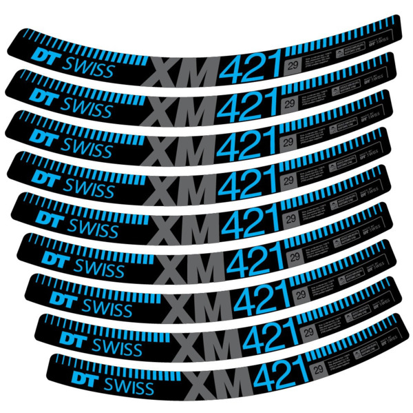 DT Swiss XM421 Pegatinas en vinilo adhesivo Llanta MTB (4)