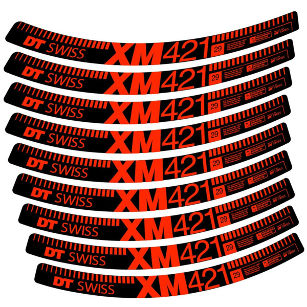 DT Swiss XM421 Pegatinas en vinilo adhesivo Llanta MTB (18)