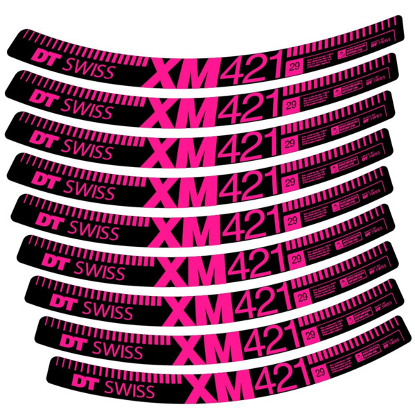 DT Swiss XM421 Pegatinas en vinilo adhesivo Llanta MTB (20)