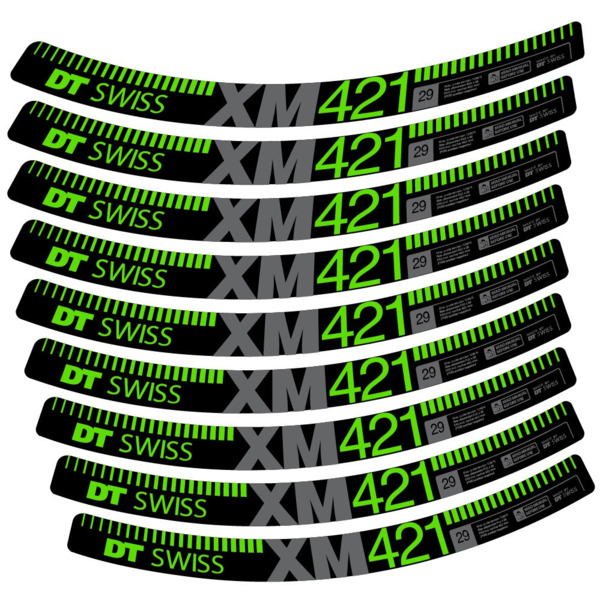 DT Swiss XM421 Pegatinas en vinilo adhesivo Llanta MTB (24)