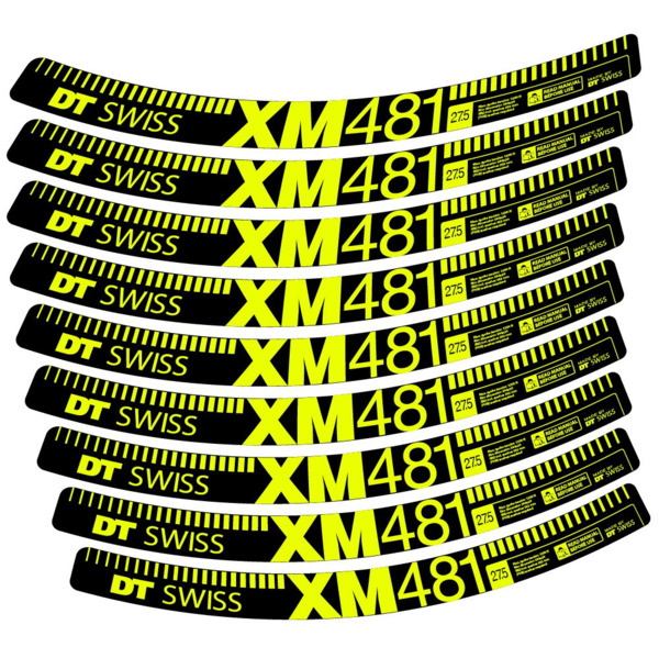 DT Swiss XM481 Pegatinas en vinilo adhesivo Llanta MTB (2)