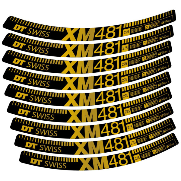 DT Swiss XM481 Pegatinas en vinilo adhesivo Llanta MTB (13)