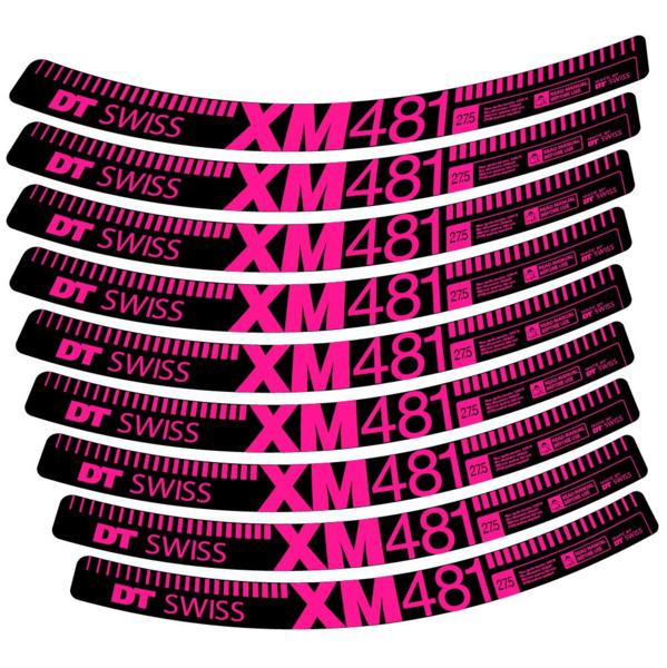 DT Swiss XM481 Pegatinas en vinilo adhesivo Llanta MTB (20)