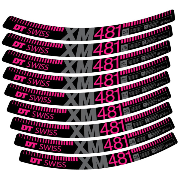 DT Swiss XM481 Pegatinas en vinilo adhesivo Llanta MTB (21)
