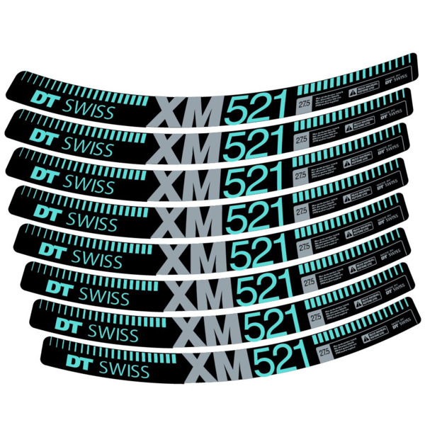 DT Swiss XM521 Pegatinas en vinilo adhesivo Llanta MTB (22)