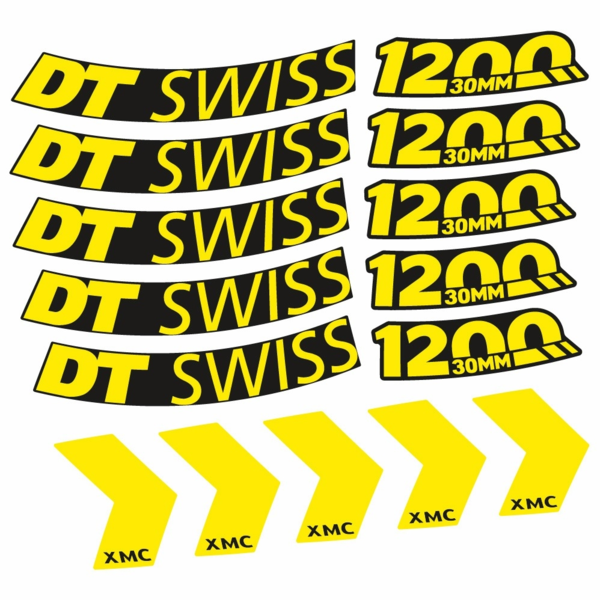 DT Swiss XMC 1200 Spine 30 mm Pegatinas en vinilo adhesivo Llantas (3)