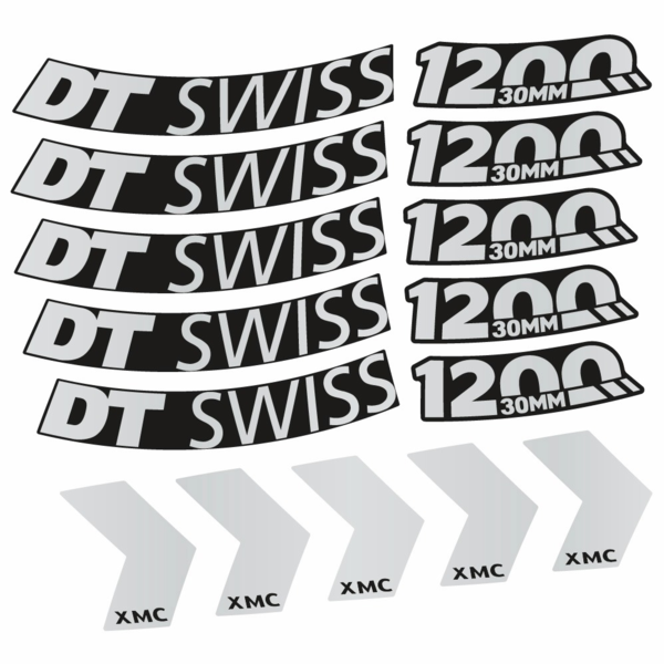 DT Swiss XMC 1200 Spine 30 mm Pegatinas en vinilo adhesivo Llantas (15)