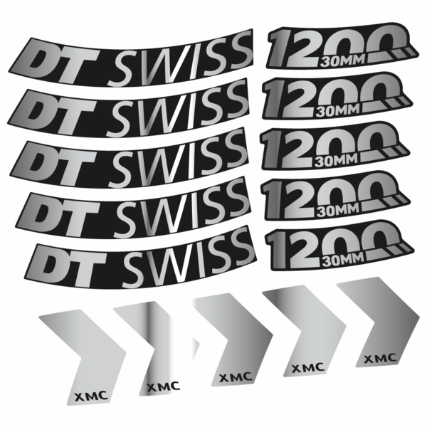 DT Swiss XMC 1200 Spine 30 mm Pegatinas en vinilo adhesivo Llantas (16)
