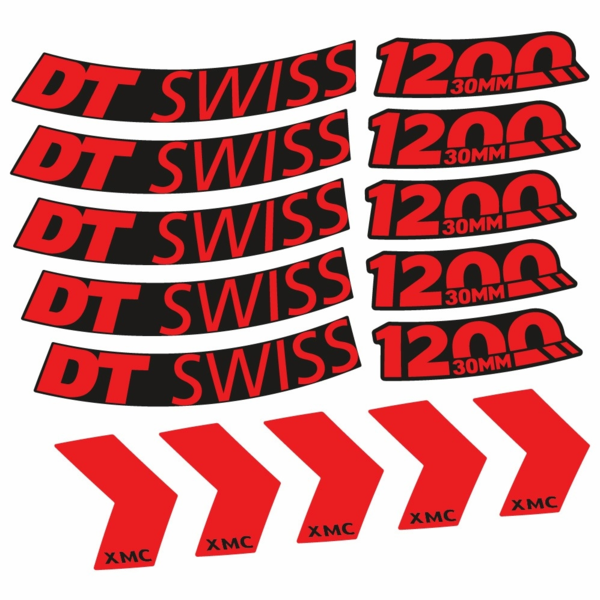 DT Swiss XMC 1200 Spine 30 mm Pegatinas en vinilo adhesivo Llantas (19)