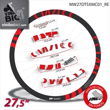 DT Swiss XMC1200 Vinilos llanta 27,5"