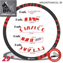 DT Swiss XMC1200 Vinilos llanta 29"