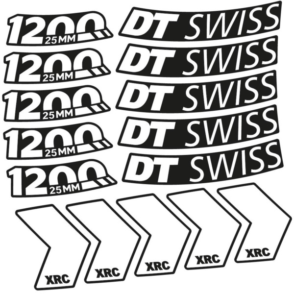 DT Swiss XRC 1200 25mm Pegatinas en vinilo adhesivo Llantas MTB (6)