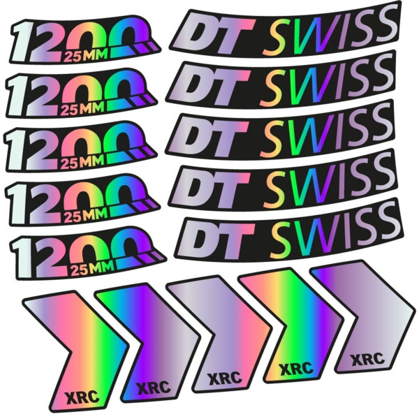 DT Swiss XRC 1200 25mm Pegatinas en vinilo adhesivo Llantas MTB (8)