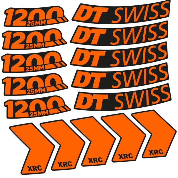 DT Swiss XRC 1200 25mm Pegatinas en vinilo adhesivo Llantas MTB (11)