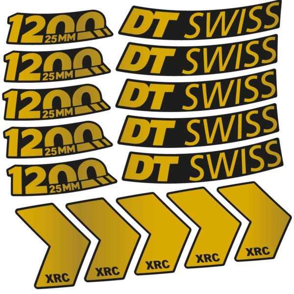 DT Swiss XRC 1200 25mm Pegatinas en vinilo adhesivo Llantas MTB (13)