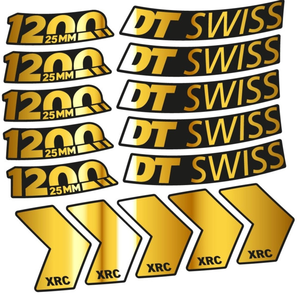 DT Swiss XRC 1200 25mm Pegatinas en vinilo adhesivo Llantas MTB (14)