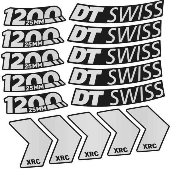 DT Swiss XRC 1200 25mm Pegatinas en vinilo adhesivo Llantas MTB (15)