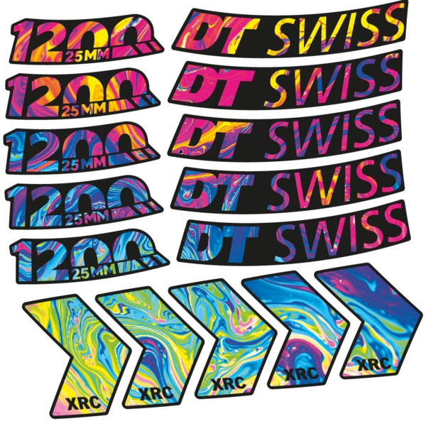 DT Swiss XRC 1200 25mm Pegatinas en vinilo adhesivo Llantas MTB (17)