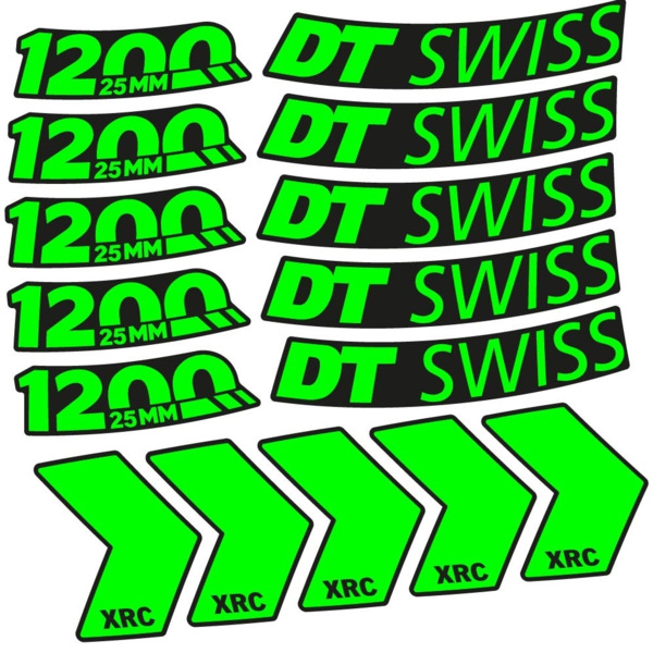 DT Swiss XRC 1200 25mm Pegatinas en vinilo adhesivo Llantas MTB (23)