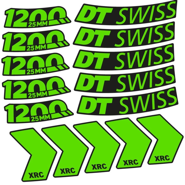 DT Swiss XRC 1200 25mm Pegatinas en vinilo adhesivo Llantas MTB (24)