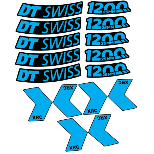 DT Swiss XRC 1200 Spline 25mm 2020 Pegatinas en vinilo adhesivo Llantas MTB (4)