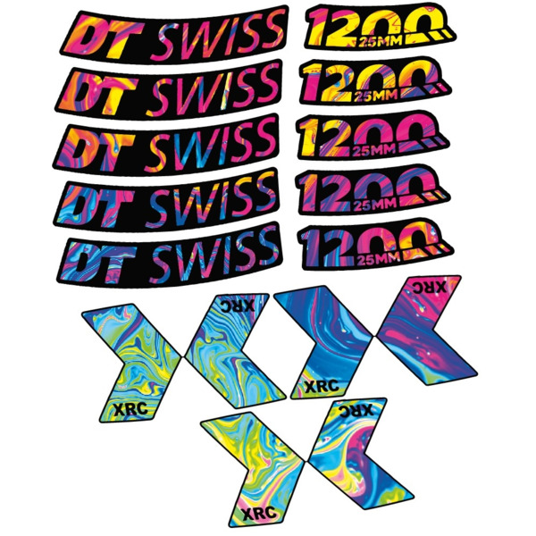 DT Swiss XRC 1200 Spline 25mm 2020 Pegatinas en vinilo adhesivo Llantas MTB (17)