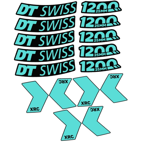 DT Swiss XRC 1200 Spline 25mm 2020 Pegatinas en vinilo adhesivo Llantas MTB (22)
