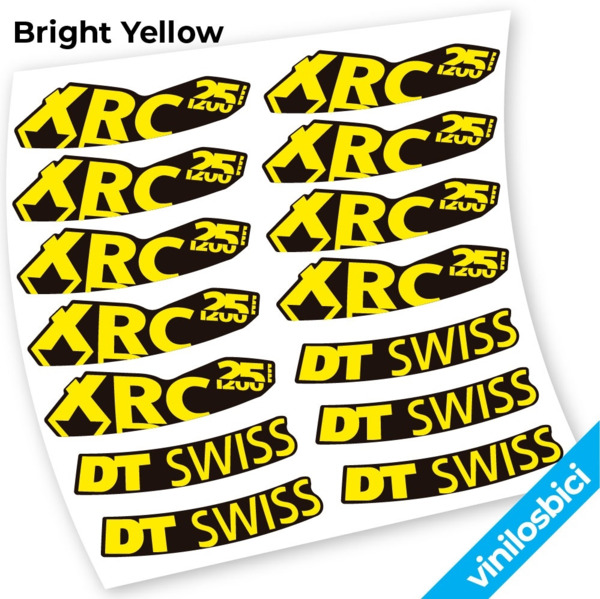 DT Swiss XRC 25 1200 Pegatinas en vinilo adhesivo llantas (4)