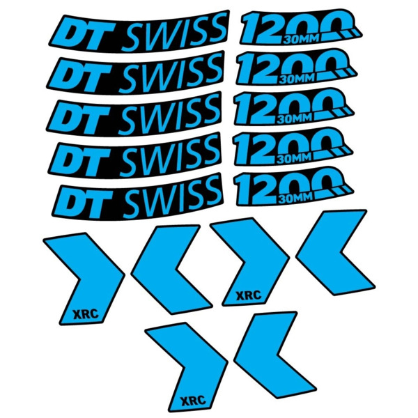 DT Swiss XRC 1200 30 Pegatinas en vinilo adhesivo Llanta MTB (4)