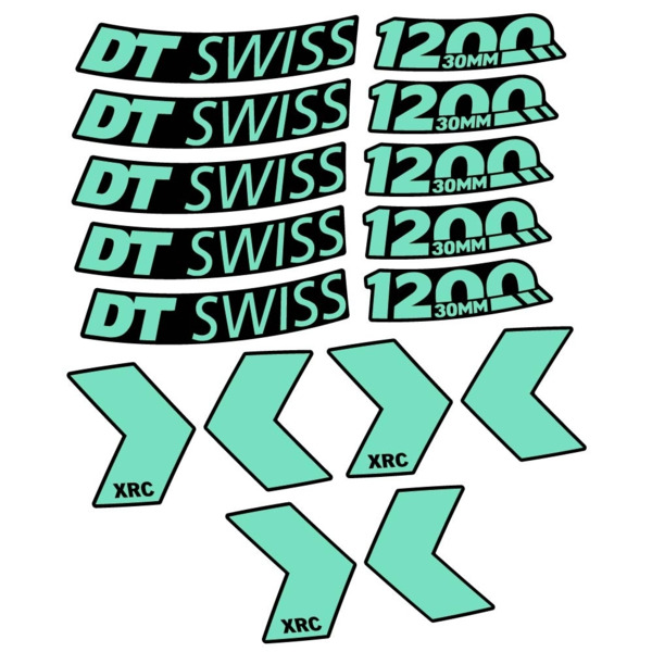 DT Swiss XRC 1200 30 Pegatinas en vinilo adhesivo Llanta MTB (9)