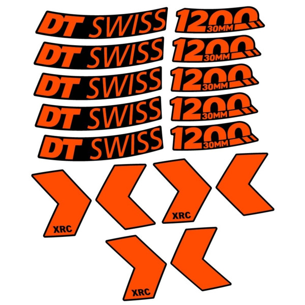 DT Swiss XRC 1200 30 Pegatinas en vinilo adhesivo Llanta MTB (10)